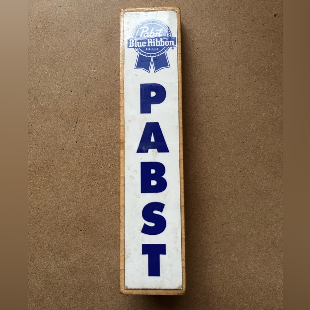 Pabst tap handle